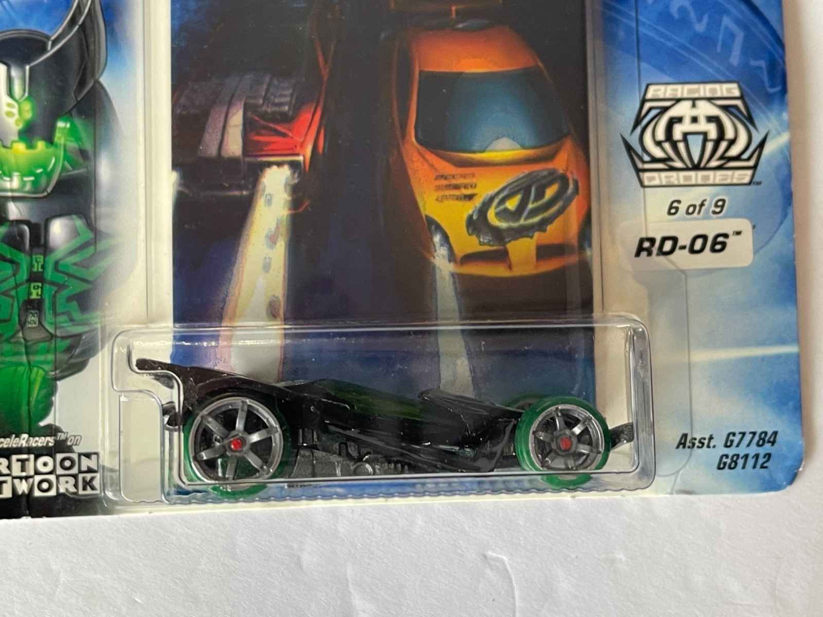2005 HOT WHEELS ACCELERACERS RACING DRONES RD-06 COLLECTOR NO. 6/9