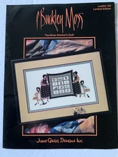 JUNE GRIGG DESIGNS - CCS Leaflet #130 - P. Buckley Moss - Moss Stitchers Quilt