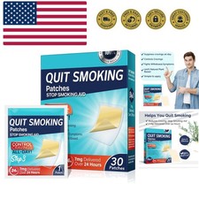 Step 3  7 mg, Quit Patches 30 Count, Stop Aid to Help Quit That Work, Transd...