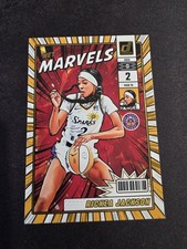 2025 Panini Donruss WNBA Net Marvels Insert  Rickea Jackson #6 Press Proof Gold 