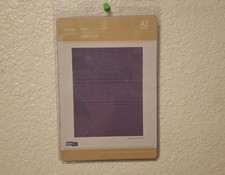 NEW Retired Lifestyle Crafts Quickutz Embossing 1 Folder Label Card A2