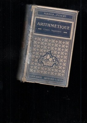 schulbuch arithmetik höherkurs royer 1923 430p