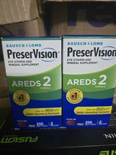 Bausch + Lomb PreserVision AREDS 2 Formula 210  X 2 = 420ct. Minis exp date 2026