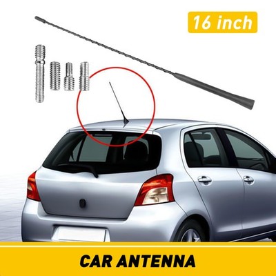 US 16'' Whip Roof Mast Radio Aerial Antenna Fuba Fit for 2003-2008 Toyota Corolla