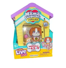 Little Live Pets Mama Surprise Families Beagle Family Playset New