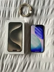 Apple iPhone 15 Pro Max Unlocked, 128GB Titanium Perfect Condition