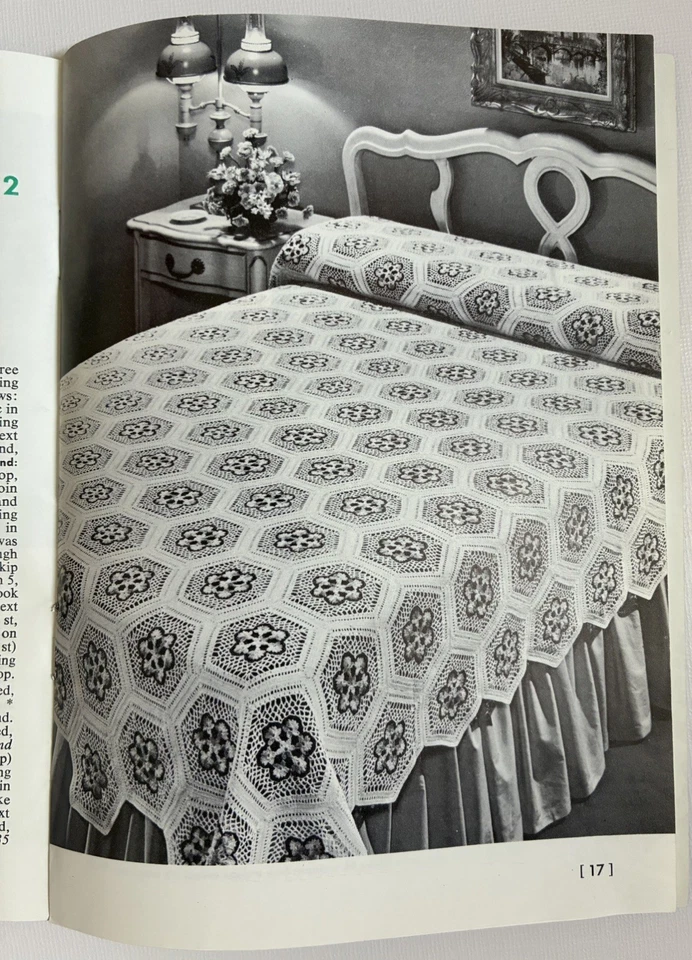 Rare 1964 Vintage Coats & Clarks Old and New Favourites Crochet Pattern Book - Image 3 of 4
