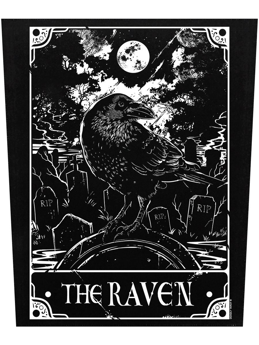 Deadly Tarot - The Raven Back Patch