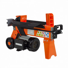 Grade 1 5 Ton Electric Log Splitter Hydraulic Fast Lightweight Workbench & Guard