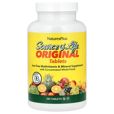 2 X NaturesPlus, Source of Life�, Original Tablets, Multivitamin & Mineral Supp