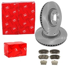 TRW BREMSSCHEIBEN 320mm + BELÄGE VORNE passend für KIA SOUL II 2 PS