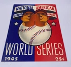 ORIGINAL National and American League World Series 1945 Tigers vs Cubs PROGRAM