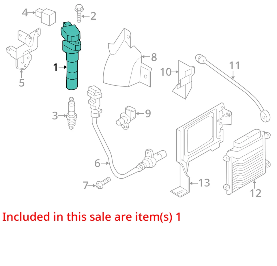 2014-2021 Hyundai Tucson Ignition Coil Igniter Pack C44HN - Image 3 of 4
