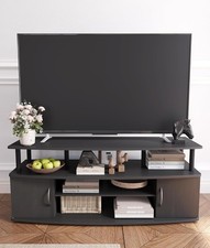 TV Stand for 55 Inch TV, Modern Entertainment Center with Storagea