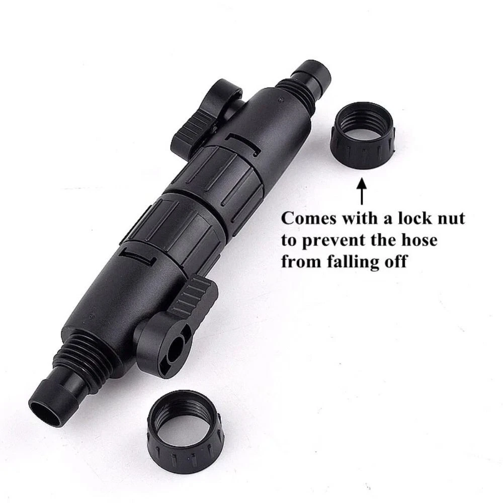 Aquarium Water Control Valve Fish Hose Pipe Quick Release Double Tap Connector