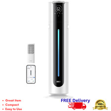 2.8 Gal Ultrasonic Cool Mist Humidifier Tall Tower Room Air Moisture Remote New