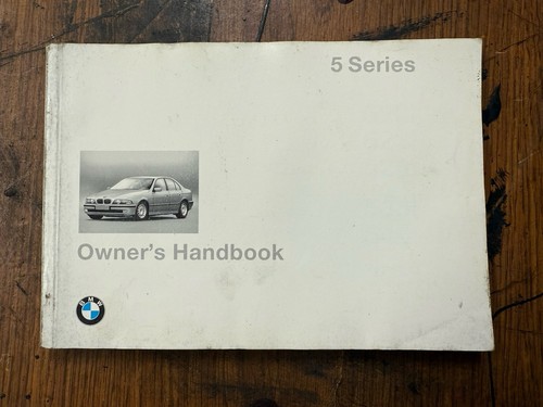 E39 BMW 5 Series Owners Manual Handbook 1995 to 2003 - Picture 1 of 3