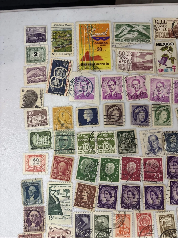 VTG Antique Stamp Collection Huge Lot Domestic Foreign RARE Collectible Set - Image 2 of 4