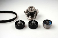 Hepu Wasserpumpe + Zahnriemensatz PK17280 FüR Chrysler Ldv Rs Voyager Rg 4 Crd