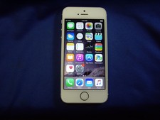 Apple iPhone 5s GSM Unlocked 16GB model A1533 Silver w/ iOS 8.4 (x3r)