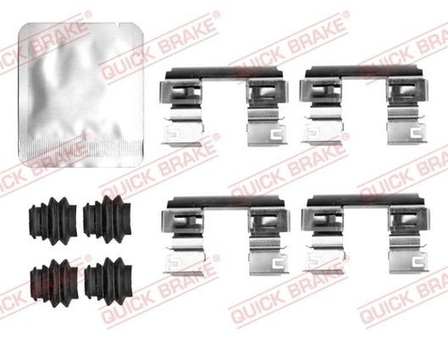 BRAKE PADS FITTING KIT SHIMS QUICK BRAKE 109-0193 A FOR FORD USA MUSTANG MACH-E - Imagen 2 de 5
