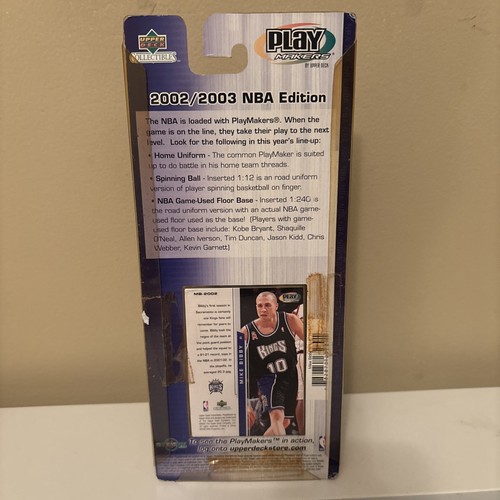 Upper Deck Play Makers 2002 2003 NBA Edition Mike Bibby Bobble Head - Picture 3 of 4
