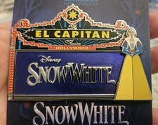 DSSH Disney El Capitan Snow White Live Action Marquee LE 400 Pin Iridescent