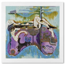 Lu Hong, "Magic" Limited Edition Serigraph, Numbered and Hand Signed with Letter