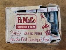 Fomoco Genuine Spark Plugs Al11 Lot Of 8 Autolite Type
