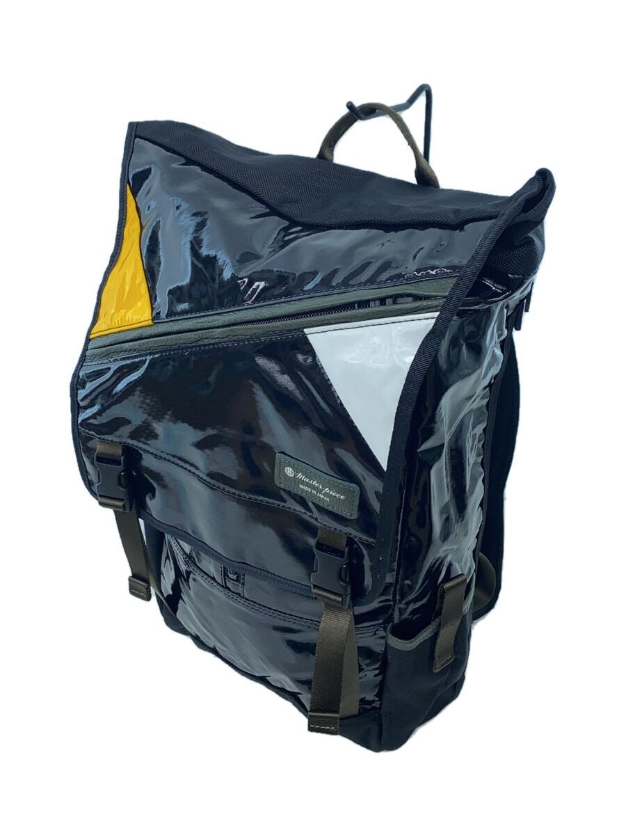 MASTERPIECE Backpack, Nylon, Black, Solid Color, … - image 2
