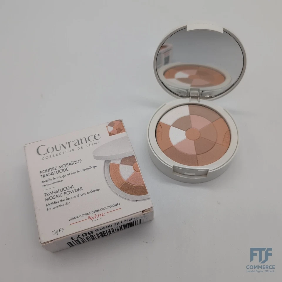 AVENE Couvrance Mosaik-Puder transp.m.Schwämmchen, 10 g - Bild 4 von 4