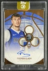 COOPER FLAGG 2025-26 TOPPS THREE 3 ROOKIE VERTICAL PATCH AUTO BRONZE RC 6/25 RPA