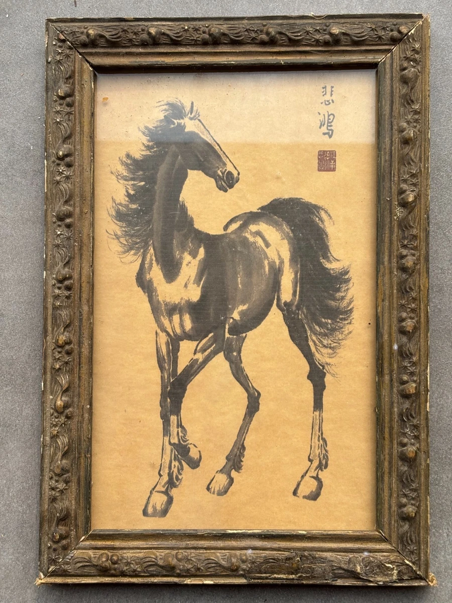 25+ Chinese Horse Painting Antique Paintings & Scrolls for sale