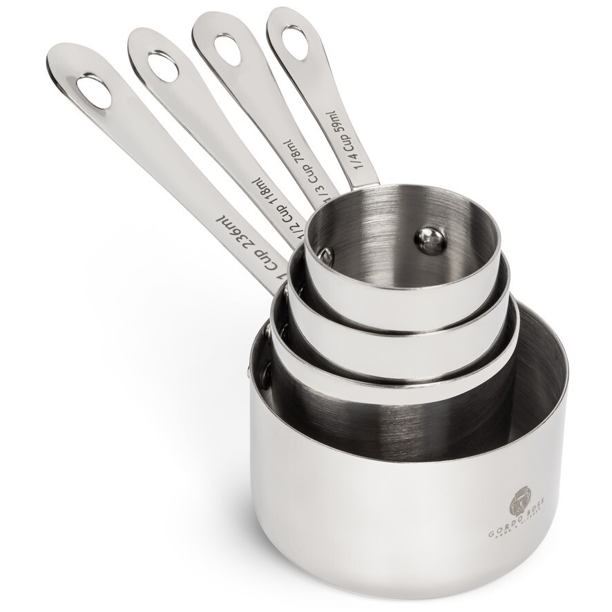 NEW - 10-Piece Stainless Steel Measuring Cups and Spoons Set