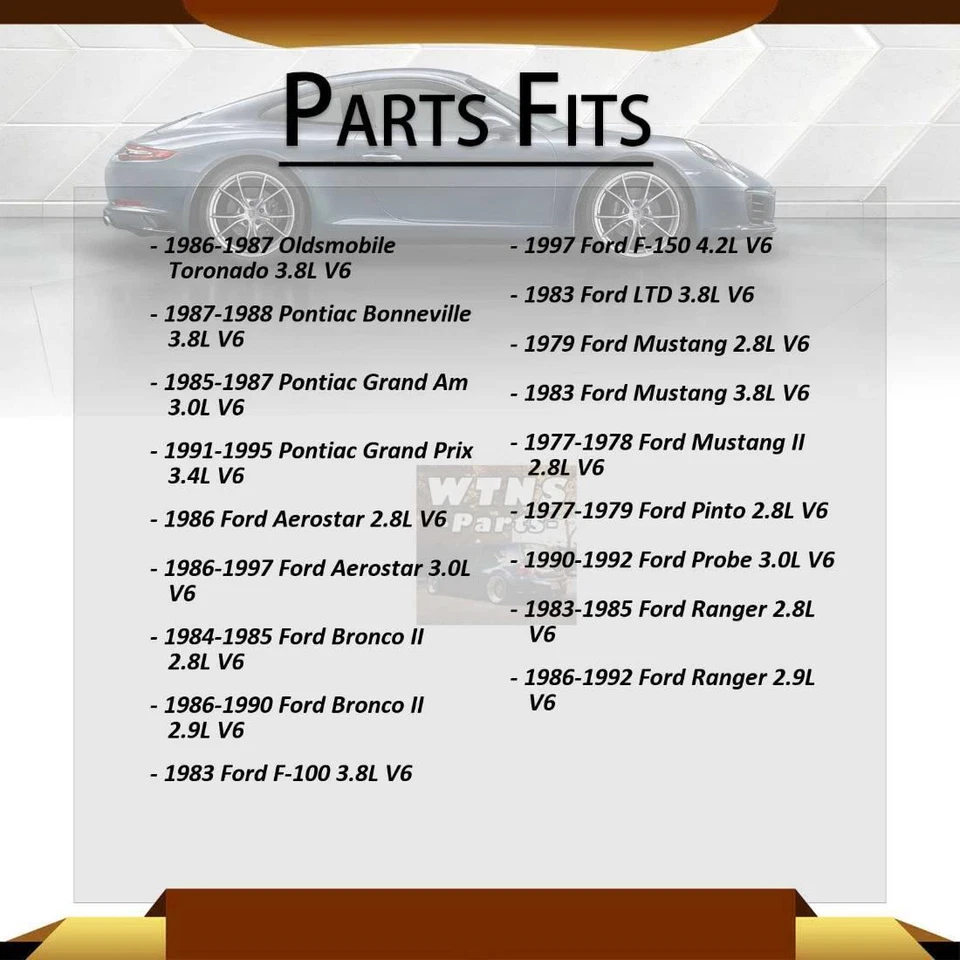 6 piezas para bujías Ford Aerostar 1986 1987 1988 1989 1990 1991 1992 1993 NGK Foto 4 de 4