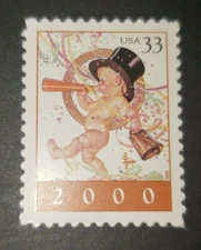 US MNH Postage Stamps Scott #3369 Baby New Year 33c   (1999)