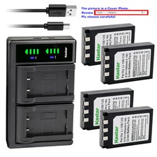 Kastar Battery LTD2 Charger for Olympus Li-10B Li-12B Li10C Stylus 600 Digital