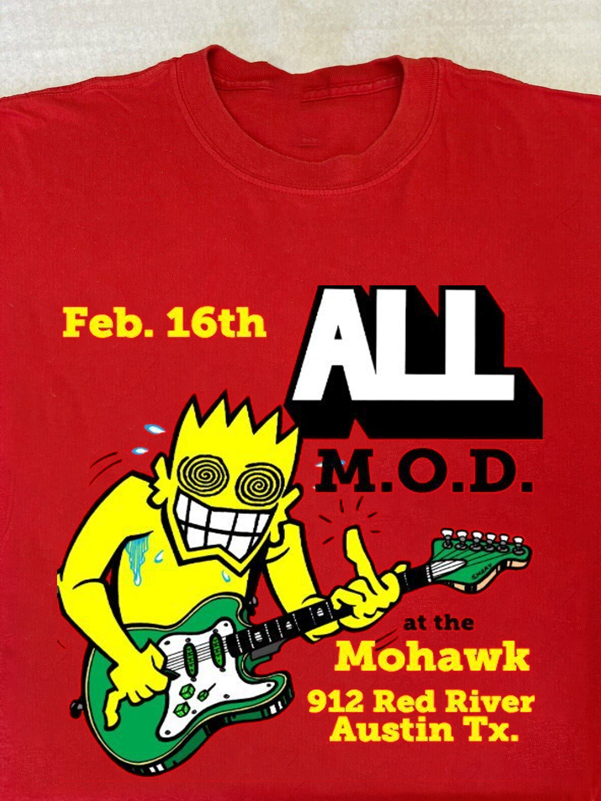 All Band Tour Gift For Fan Cotton Full Size S to 5XL Red T-shirt