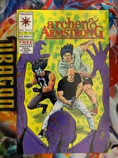Archer & Armstrong #22 - Valiant Comics w/ card