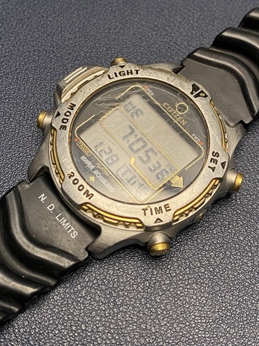 Vintage Citizen D208-089839 Promaster Hyper Aqualand Diver's Watch - Working - Picture 14 of 23