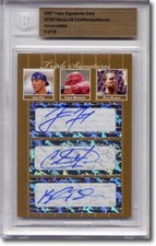Jake Fox * Chris Marrero * Kyle Blanks * Rookie Autograph BGS Auto #/10