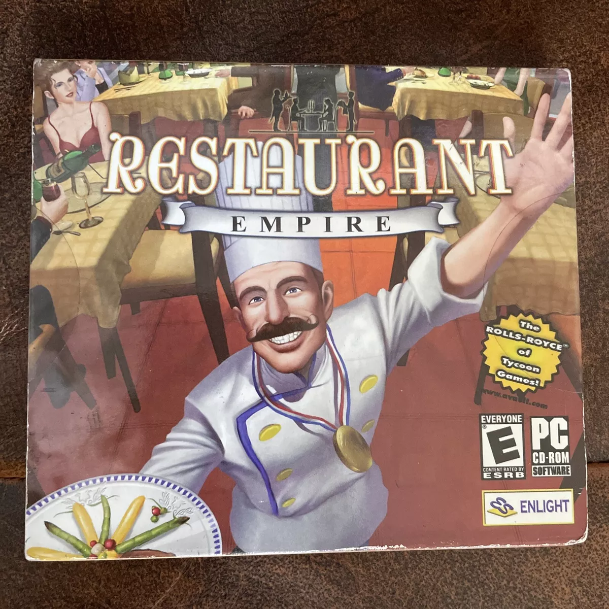 Pc Cd-rom Jogo Restaurante Empire - Cd Expert