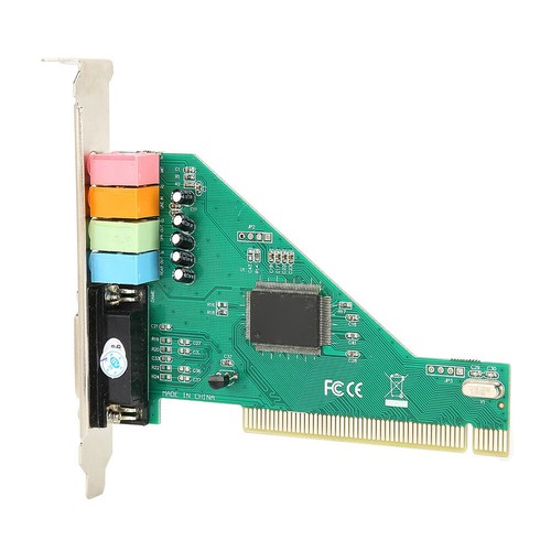 Karta dźwiękowa PCI - Kanał 4.1 Wewnętrzna karta dźwiękowa - do komputera stacjonarnego - Zdjęcie 10 z 14