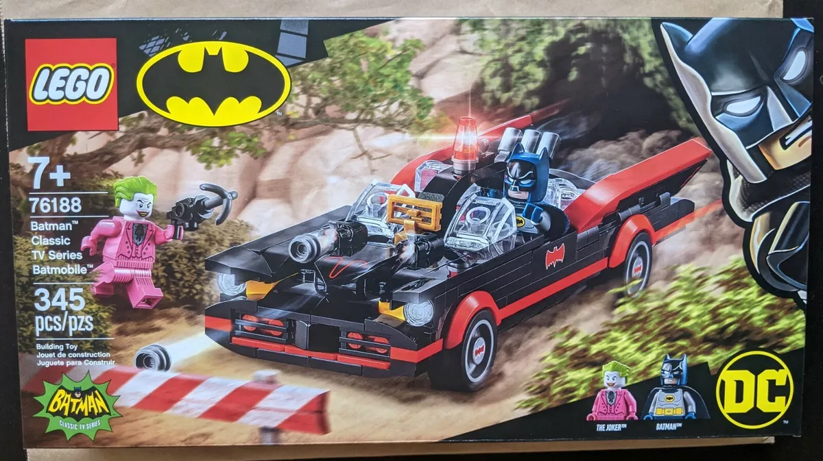 LEGO DC Batman: Batman Classic TV Series Batmobile 76188 Building Toy (345  Pieces) 