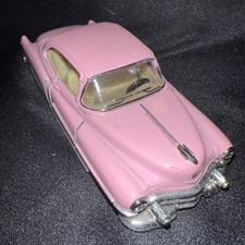 Kinsmart Cadillac Series 62 1953 Pink 2 Door Coupe 1/43 Scale Diecast Car AS IS