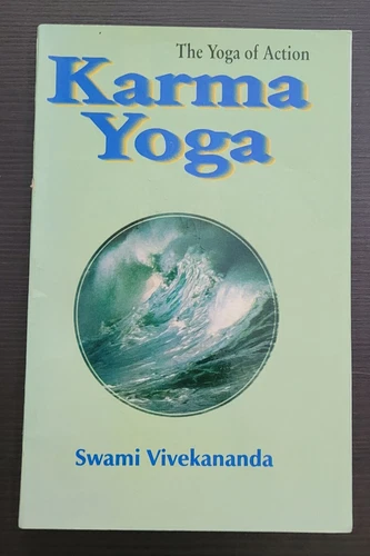 SWAMI RAMAKRISHNA ANANDA SIGNED BOOK KARMA YOGA VIVEKANANDA SOFTBACK INSCRIBED