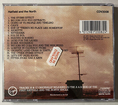 HATFIELD and THE NORTH Dave Stewart Phil Miller Richard Sinclair