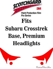 3M Scothgard Paint Protection Film Pro Series Fits 2024 2025 Subaru Crosstrek