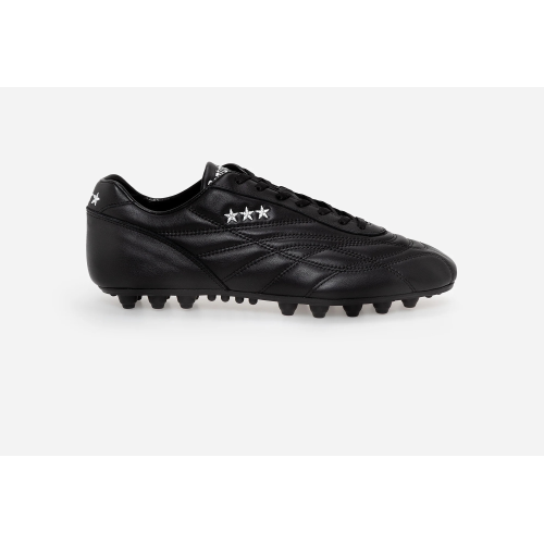PANTOFOLA D’ORO Pantofola D'oro New Star Vitello Scarpe da calcio da uomo black terreni duri
