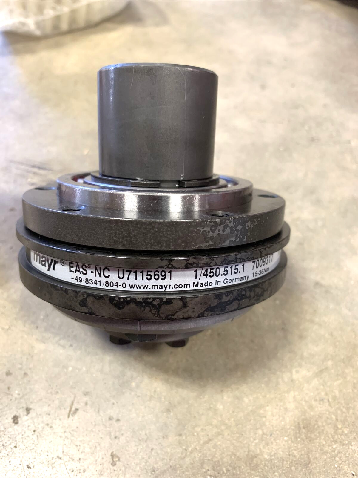 Mayr Bosch Rexroth EAS-NC 1/450.515.1 7009317 Torque Limiter Clutch 15-36Nm NEW